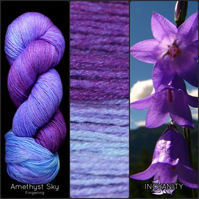 Amethyst Sky | Fingering | Merino/Silk